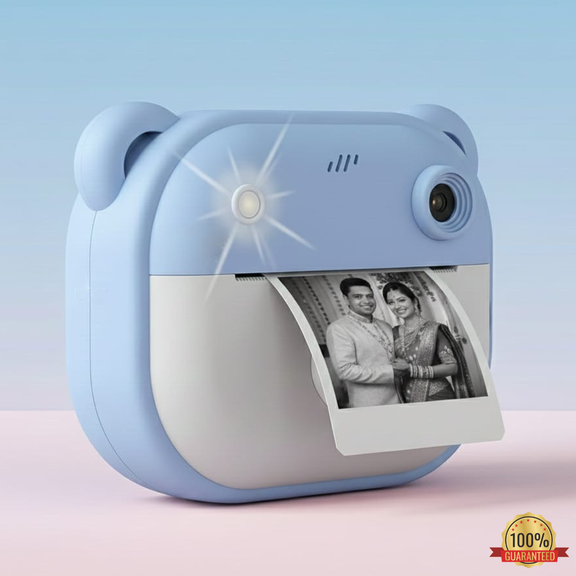 Retro Instant Print Camera – 48MP | 1080P With Thermal Roll