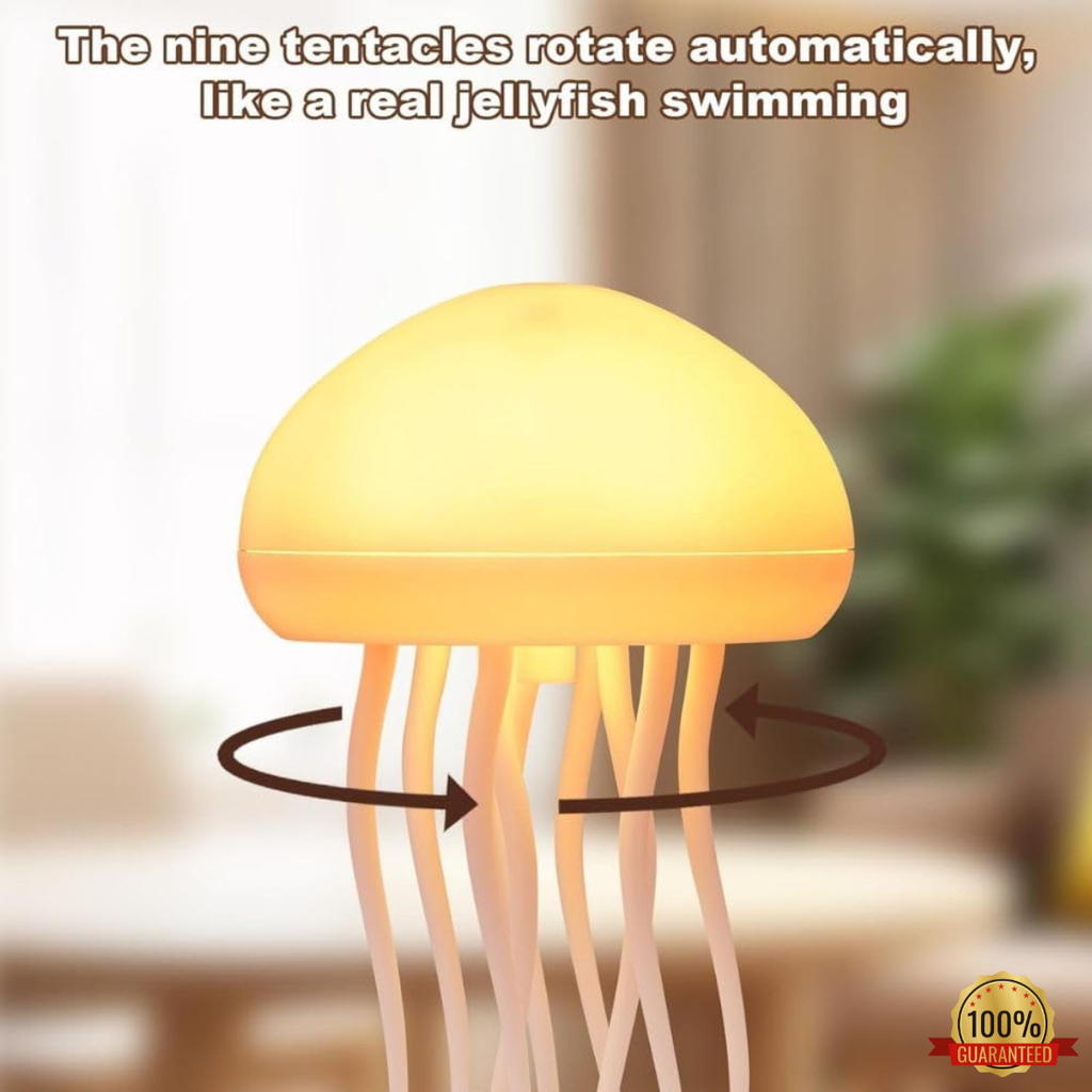 Jellyfish Lamp LED Mood Light – Rechargeable.