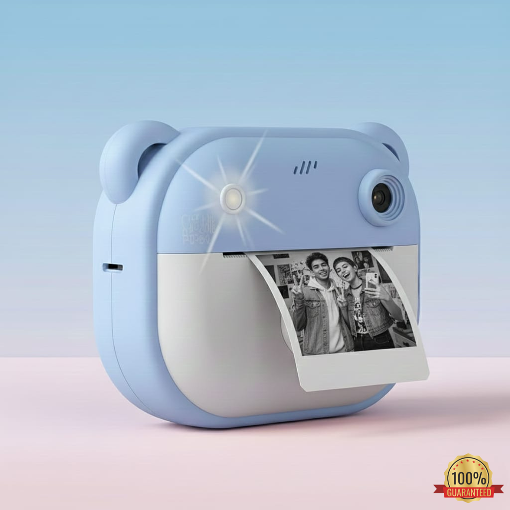 Retro Instant Print Camera – 48MP | 1080P With Thermal Roll